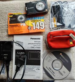 Fotocamera Panasonic con ottica Leica DMC-FX65