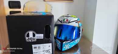 CASCO  AGV K3 SV TG L ROSSI WINTER TEST 2016