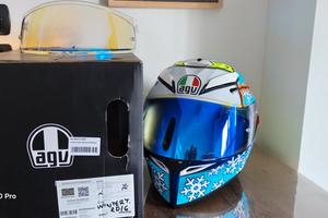 CASCO  AGV K3 SV TG L ROSSI WINTER TEST 2016