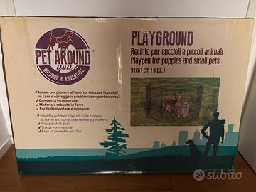 Recinto per piccoli animali e cuccioli