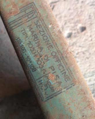 Cric sollevatore originale d'epoca Fiat Marina Pis