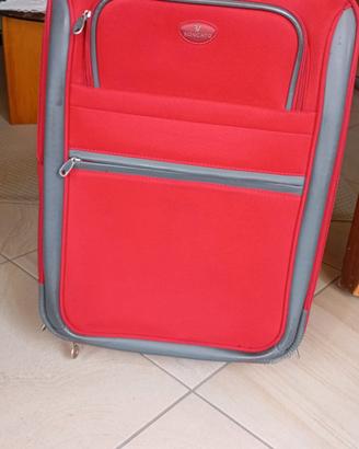 Trolley morbido Roncato rosso 56x23x32