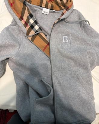 Felpa Burberry Grigia