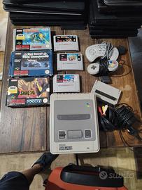 Nintendo SNES + giochi