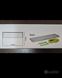 Rete da Pallavolo Beach Volley Campo con linee