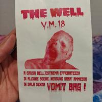 Horror gadget vomit bag film The Well Zampaglione