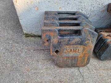 ZAVORRE USATE PER TRATTORI AGRICOLI VARI