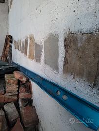 montante acciaio zincato per cartongesso 10x300cm