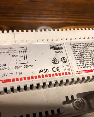 Alimentatore video-citofonico Bticino 346000