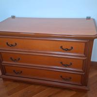 Como legno con comodini