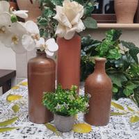 ANTICHE BOTTIGLIE GRES VASI CERAMICA PRIMI DEL 900