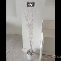 Rami secchi shabby con vaso perfetti