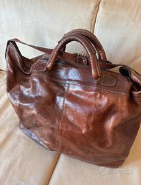 Borsone da viaggio vintage The Bridge linea Story