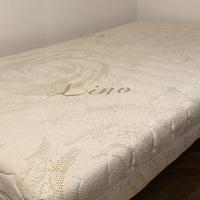 Materasso, rete e trapunta