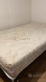 Materasso, rete e trapunta