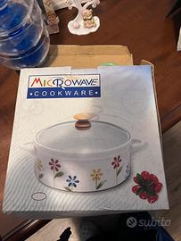 Pentola casseruol Microwave Cookware coperchio