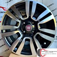 4 CERCHI IN LEGA ORIG RAGGIO 15 FIAT GRANDE PUNTO