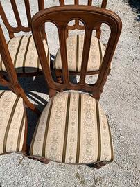 4 Sedie vintage noce (prezzo per tutte e 4!!)