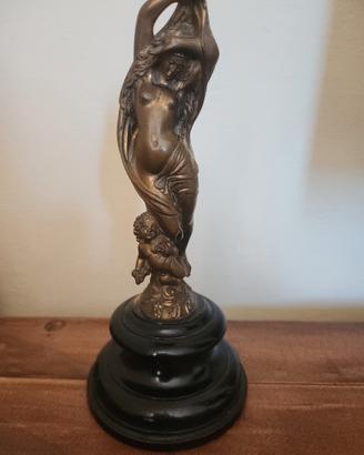 Statuetta in bronzo Art Nouveau