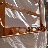 Porta mestoli e pentole in rame ("appendi rame")