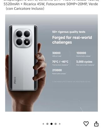 Xiaomi Poco M8 5G 8GB di ram 512 GB di memoria