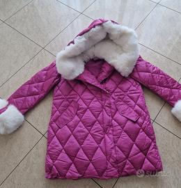 Parka imbottito glicine NUOVO Monte Cervino con pe