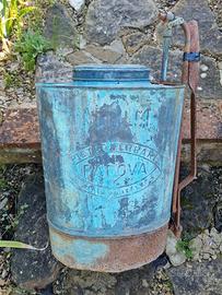 Irroratore a spalla in rame