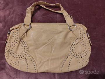 Borsa in vera pelle Tosca Blu