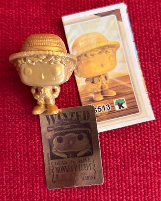 Luffy gold V 513 e V504 one piece kinder joy