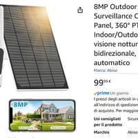 8MP Outdoor Wireless WiFi Surveillance Camera Batt