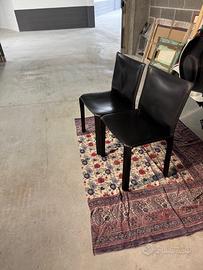 Sedie Cassina Cab 412 pelle nera