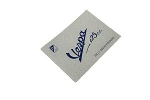 Libretto uso e manutenzione per Vespa 125 1951 52 