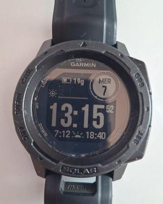 OROLOGIO GARMIN INSTINCT SOLAR PERFETTO COME NUOVO