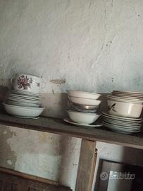 bicchieri porcellana vasetti 