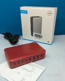 Caricatore Alimentatore USB 8 porte, GAN III 105W