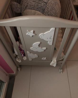 Lettino bambini pali