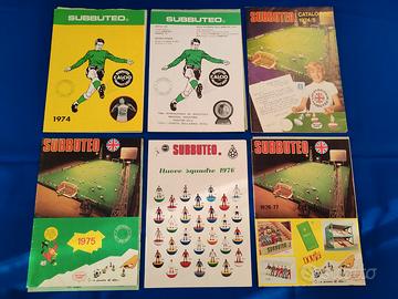 Subbuteo cataloghi anni 70 originali