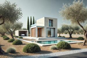 Uliveto con terreno edificabile