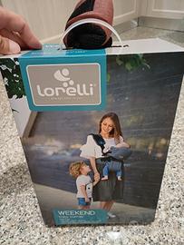 marsupio  bambini lorelli weekend