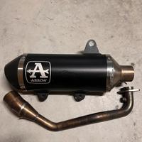 Marmitta arrow aprilia sr gt 125/200