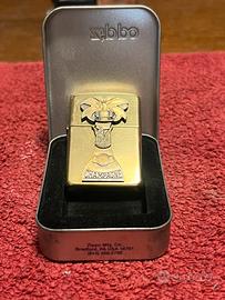 Zippo vintage 1996 champagne ottone