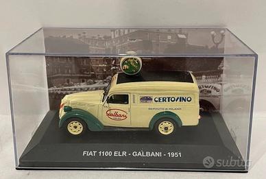 Modellino FIAT 1100 ELR  Galbani 1951