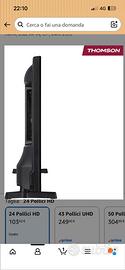 Tv thomson 24 pollici