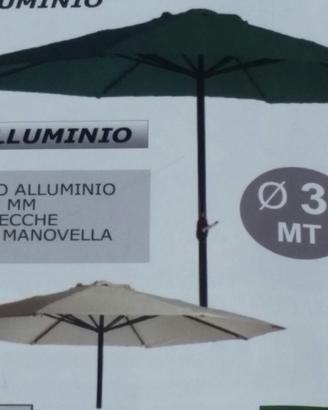 Ombrellone in alluminio