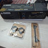 Attacchi sgancio rapido Leupold qr e ottica da bat