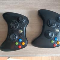 xbox 360 con due joystick più kinect