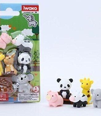 Set Modellini Animali Omokeshi made in japan iwako