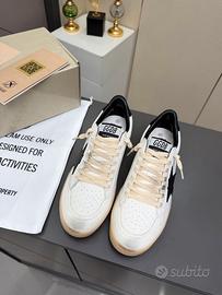 Golden goose bianca stella nera