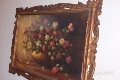 Quadro Attilio Pratesi con cornice lavorata