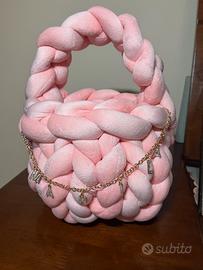 Pink Marshmellow chunky bag